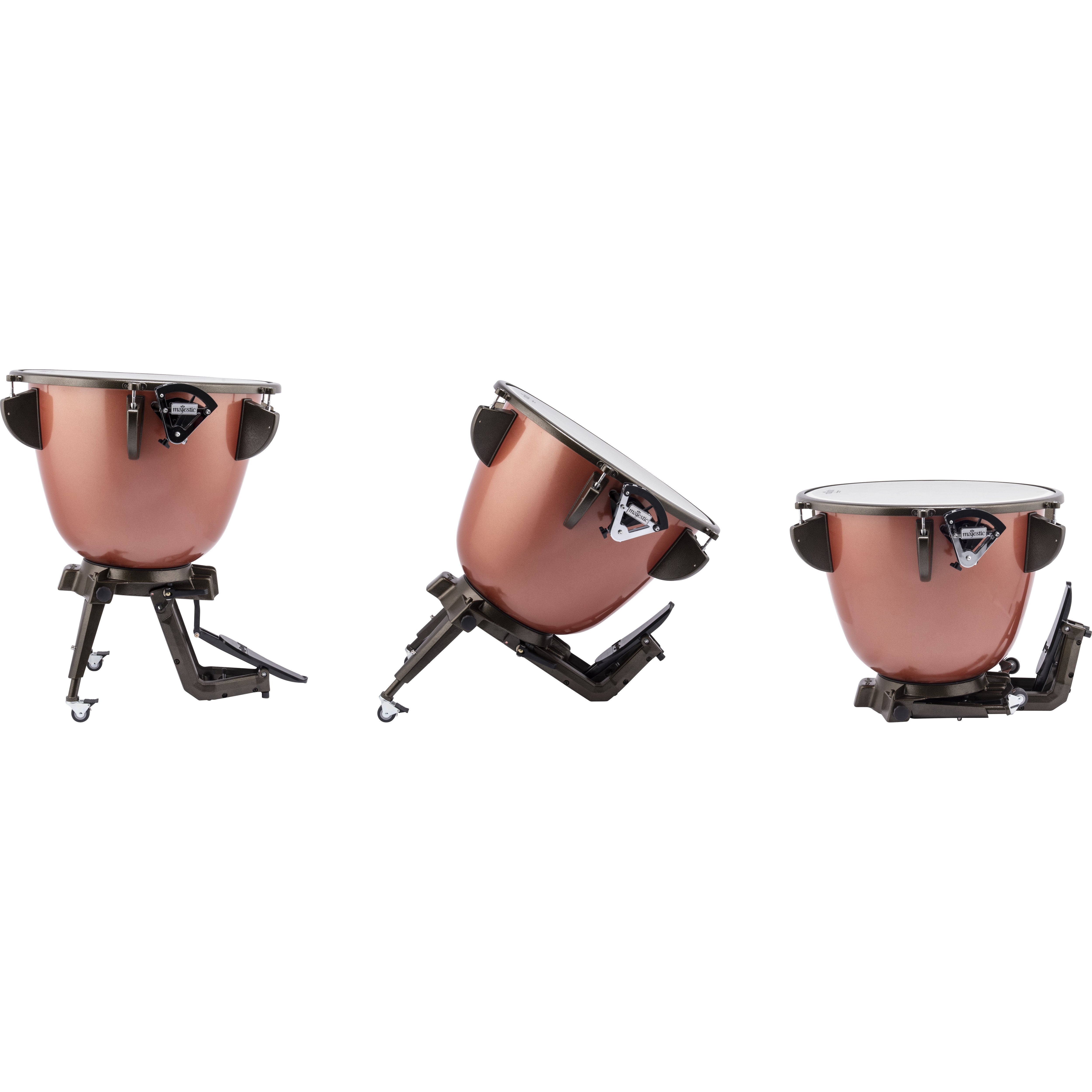 Set of 4 Majestic Harmonic Fiberglass Timpani - 23"/26"/29"/32" - Image 3