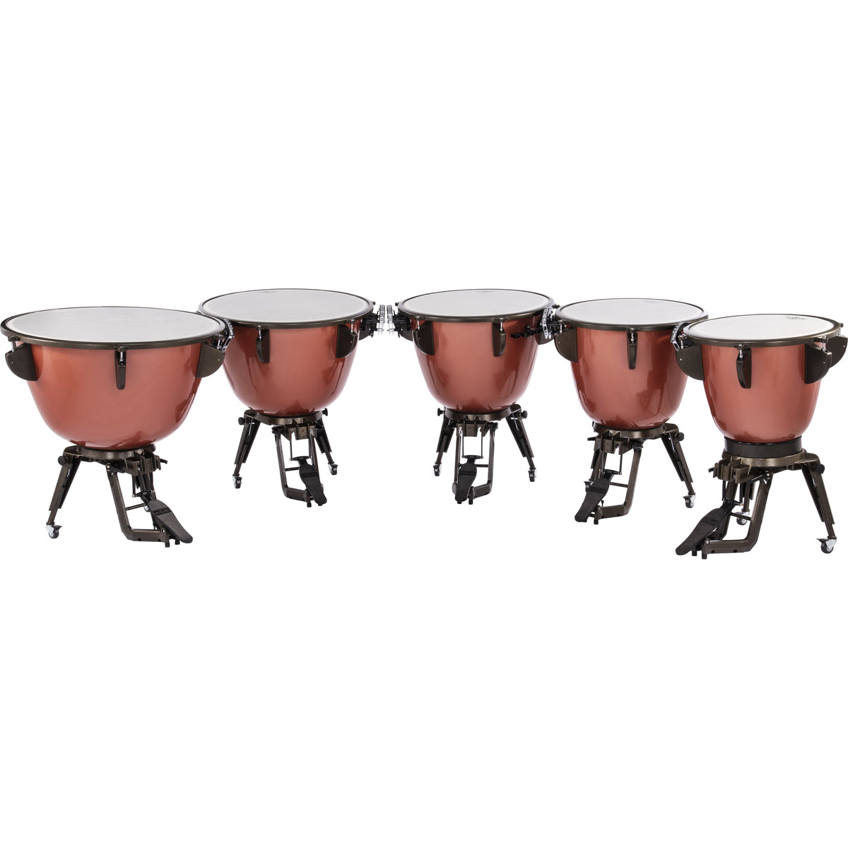 Set of 5 Majestic Harmonic Fiberglass Timpani - 20"/23"/26"/29"/32" - Image 2