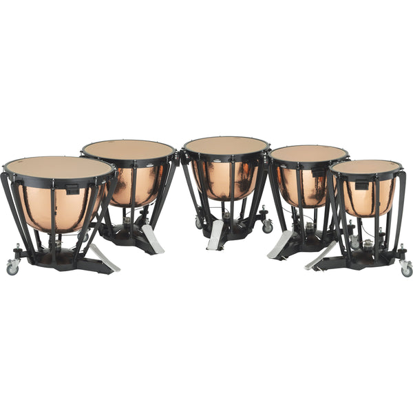 Set of 5 Yamaha Professional Series Hammered Cambered Copper