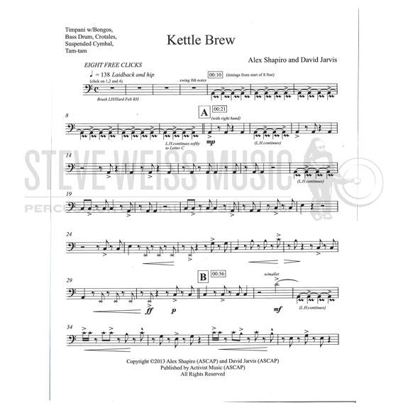 Shapiro, Jarvis - Kettle Brew - 4T/cro./P/audio track