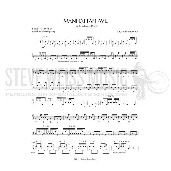 Sheronick-Manhattan Ave.-Frame drum
