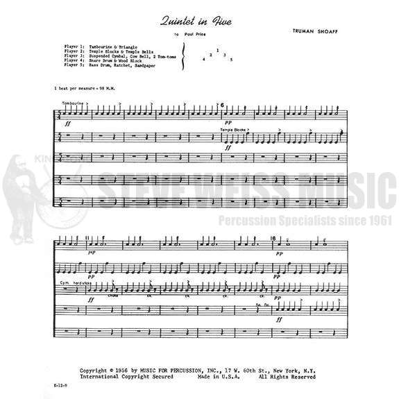 Shoaff-Quintet in Five-P