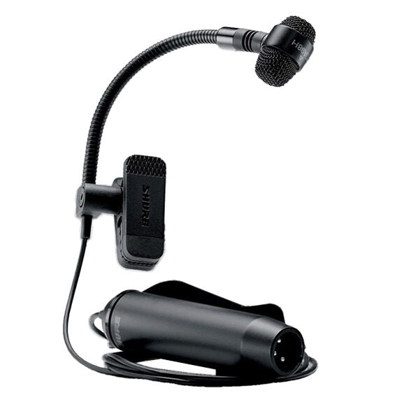 Shure PGA98H Cardioid Condenser Instrument Clip Microphone