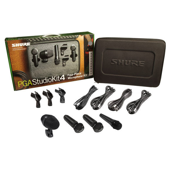 Shure PGASTUDIOKIT4 PG Alta 4 Piece Studio Microphone Kit