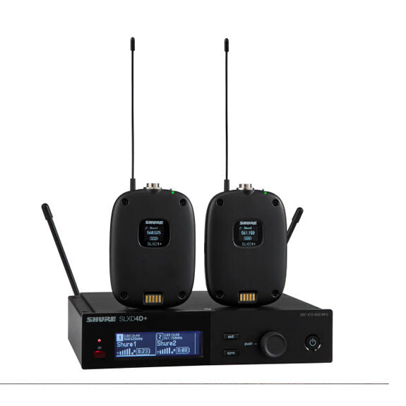 Shure SLX-D+ Dual Wireless Bodypack System