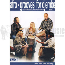 Shutu/Sandbakk-Afro-Grooves for Djembe book 2 (CD)