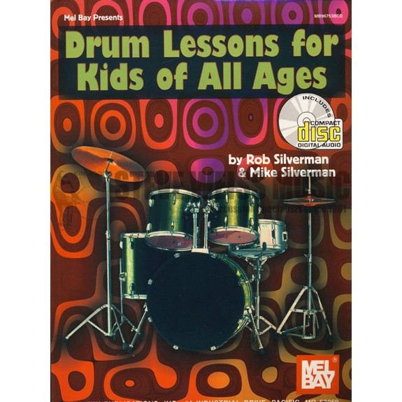 Silverman-Drum Lessons for Kids of All Ages (CD)