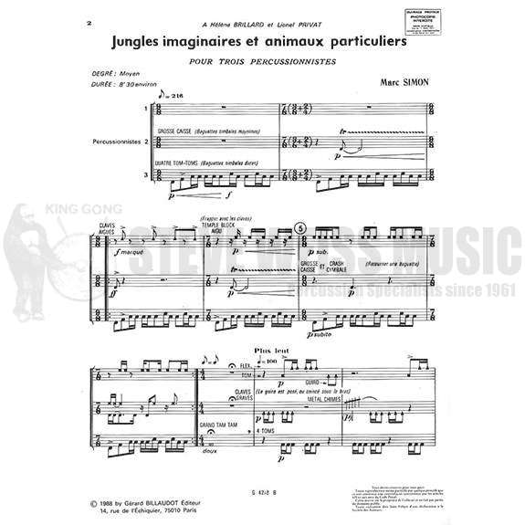 Simon-Jungles Imaginaires et Animaux Particuliers (2S)-P