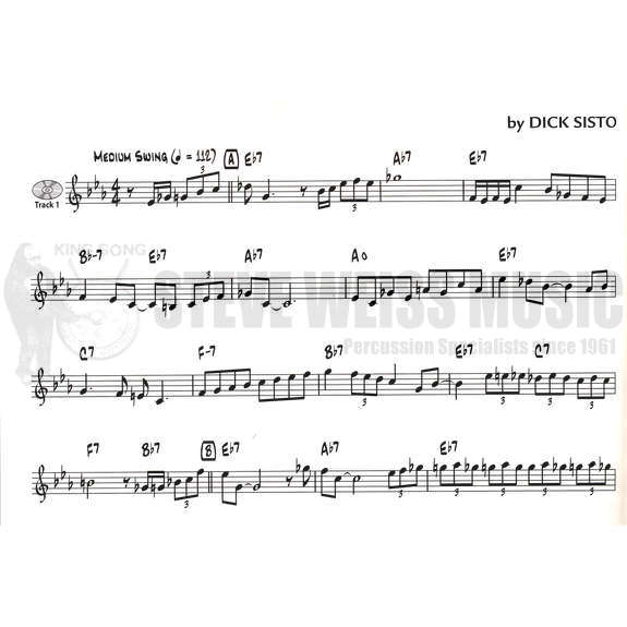 Sisto-Jazz Vibraphone Book, The  (online audio access included)