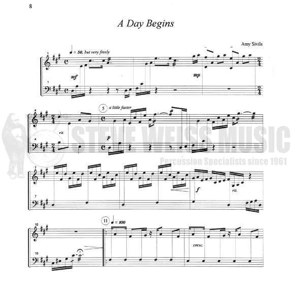 Sivils-Marimba Sketches Book 3-M