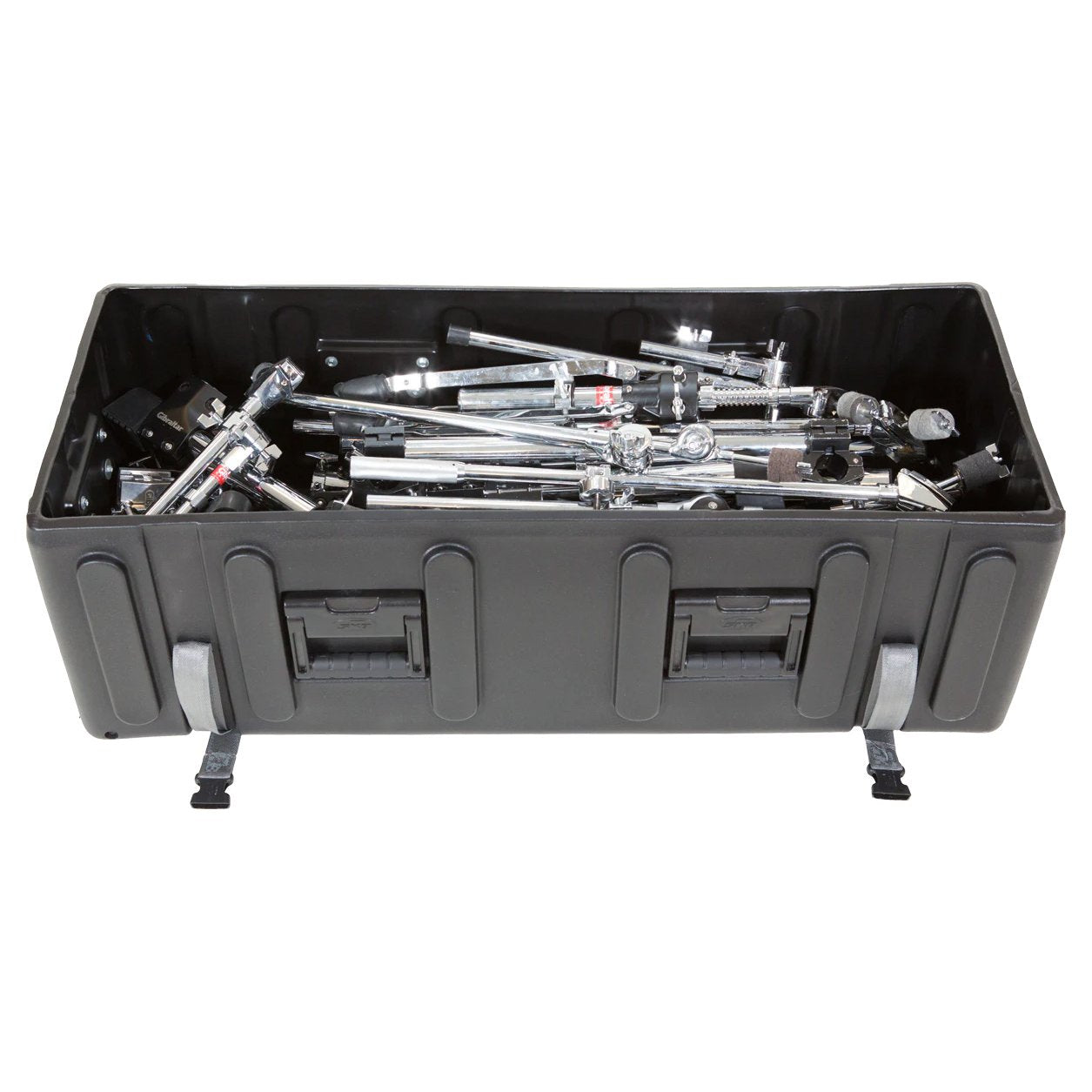 SKB Large Drum Hardware Case with Wheels Hardware Side