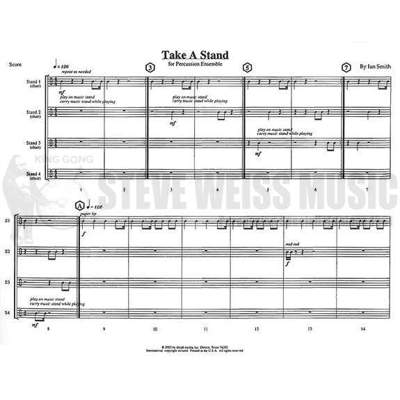 Smith, Ian-Take a Stand-Music Stands/Chairs-SP