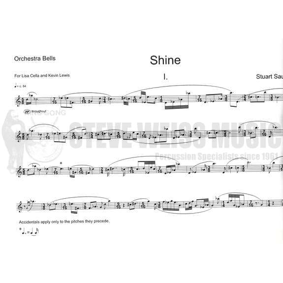 Smith, Stuart S.-Shine (Parts ONLY-there is no score)-B/PICC OS