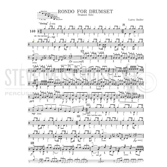 Snider-Rondo for Drum Set-DS