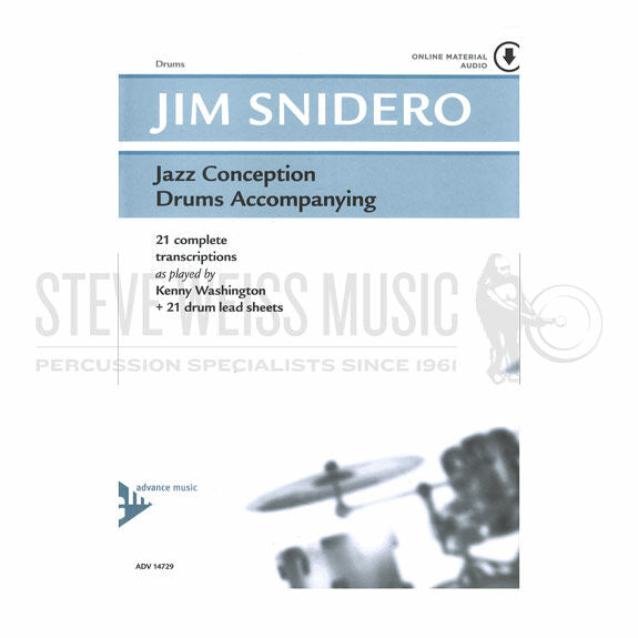 Snidero-Jazz Conception for Drums (Online Audio Access)