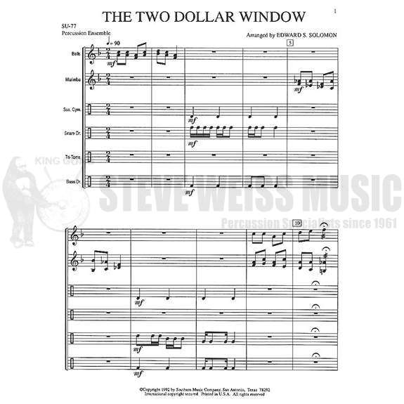 Solomon-Two Dollar Window, The-P/B/M