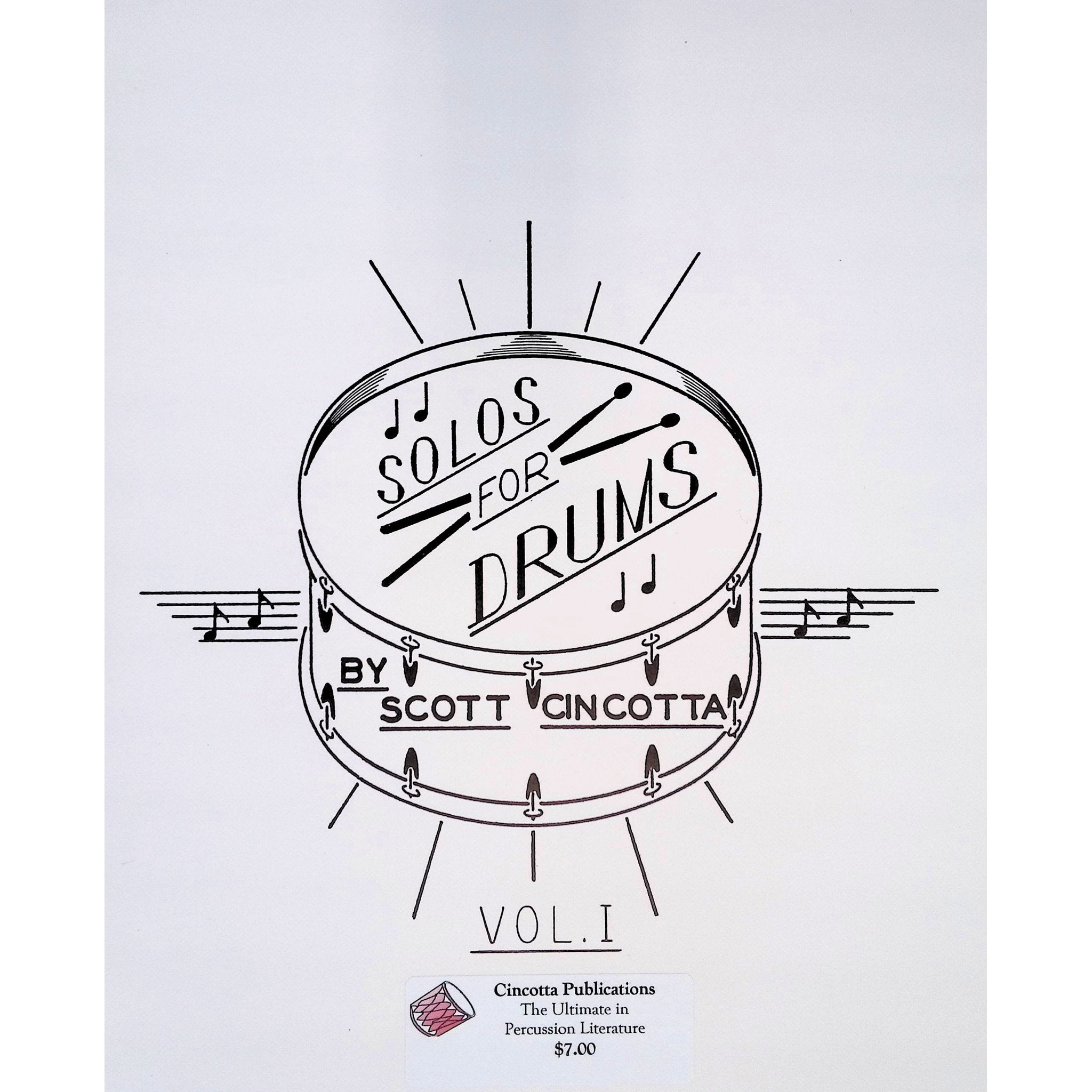Solos for Drums 1 by Scott Cincotta