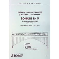 Sonata 5 by De Arcangelo Corelli arranged by Alain Londeix