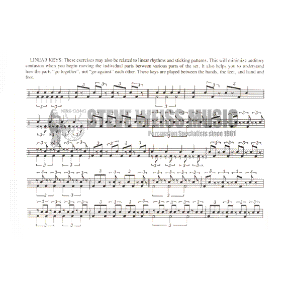 Soph-Essential Technique for Drumset (Bk 1)