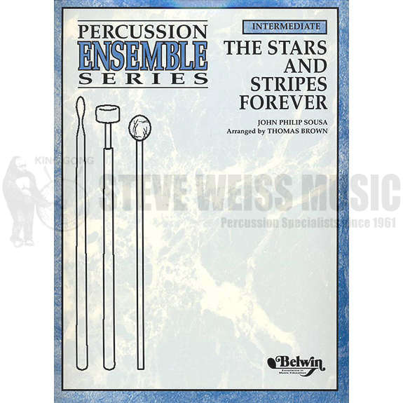 Sousa-Stars and Stripes Forever arr. Brown (SP) -B/V/C/X/2M/4T/P
