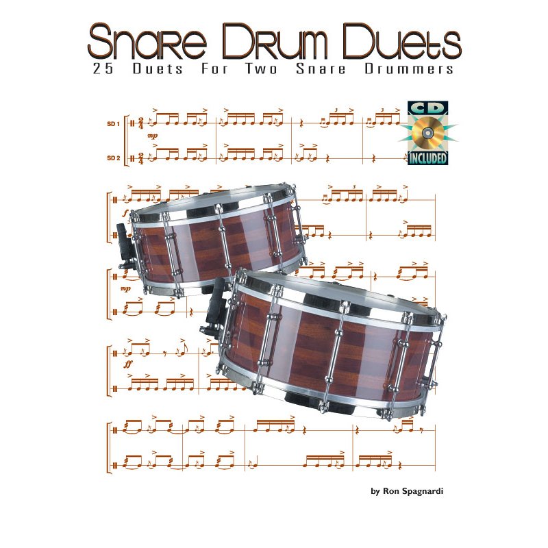 Spagnardi-Snare Drum Duets (CD)
