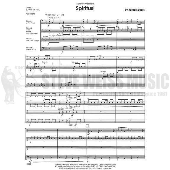 Spears-Spiritus! (SP-5)-2T/P