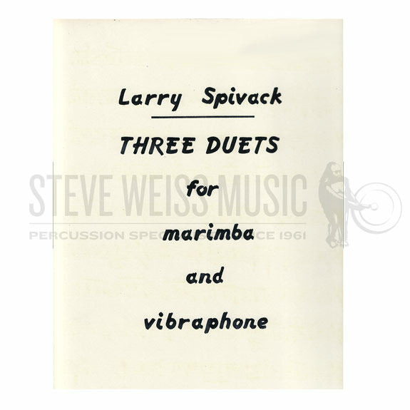 Spivack-Three Duets for Marimba and Vibraphone-M/V
