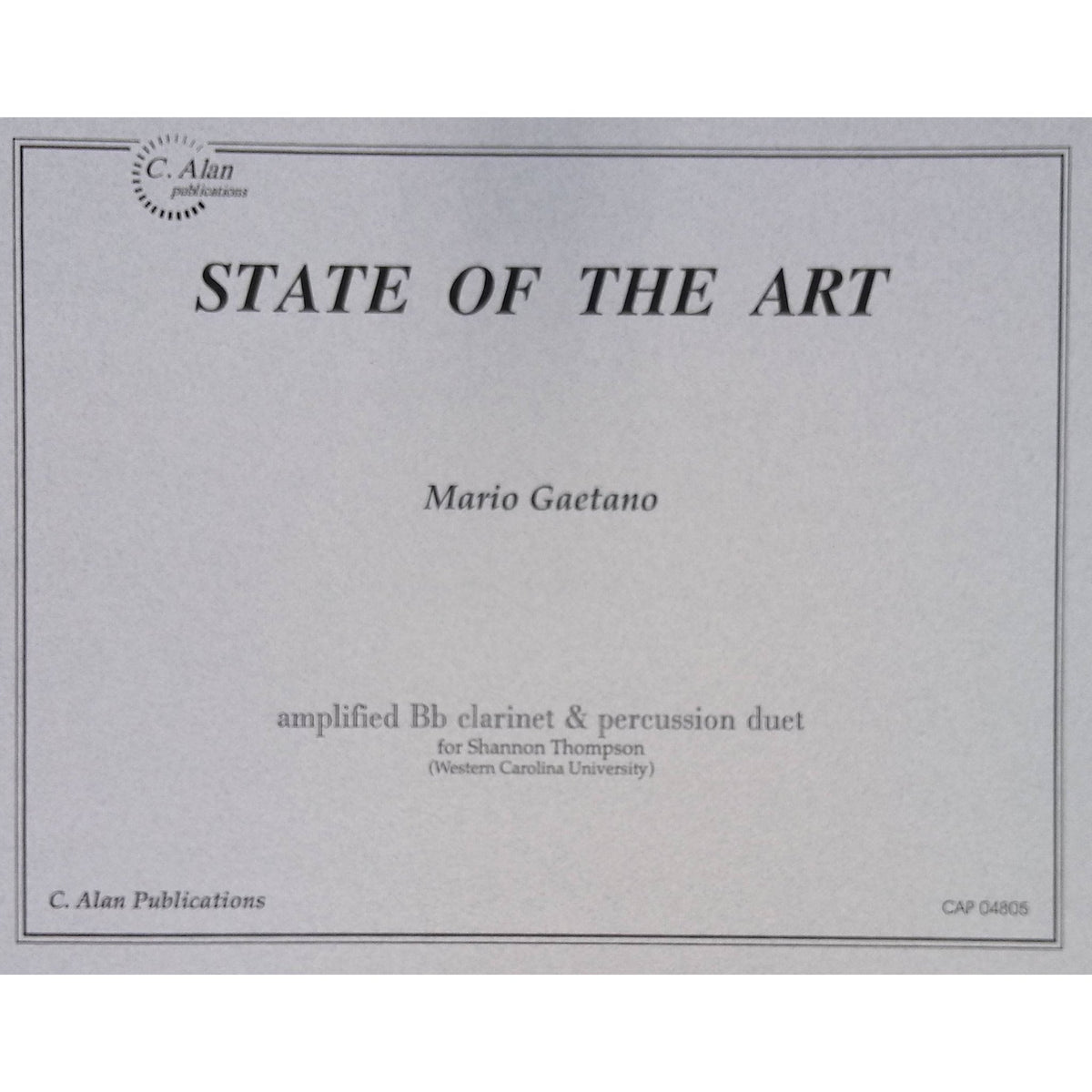 State of the Art by Mario Gaetano