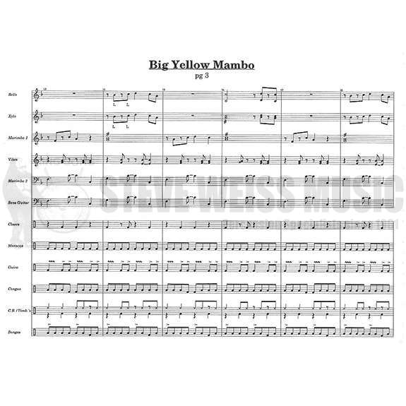 Steinquest-Big Yellow Mambo (SP)-B/V/X/M/P/BG