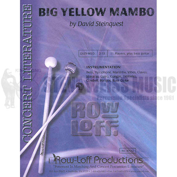 Steinquest-Big Yellow Mambo (SP)-B/V/X/M/P/BG