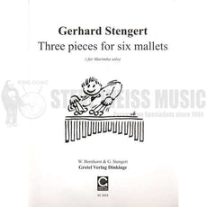 Stengert-Three Pieces for Six Mallets-M