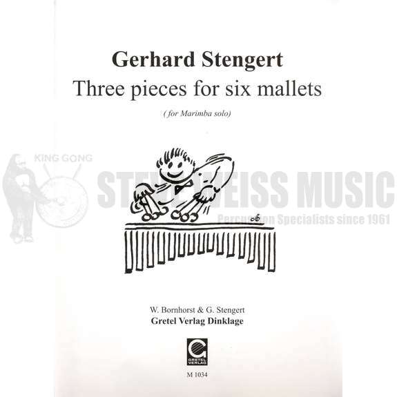 Stengert-Three Pieces for Six Mallets-M
