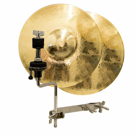 Weiss 10″ Traditional Cast Hi-Hat Cymbals with FREE X-Hat Attachment