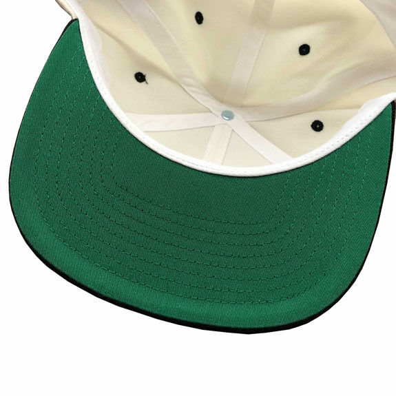 Steve Weiss Music Hat - Flat Bill Trucker - Charcoal / Green / White