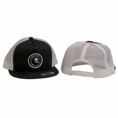 Steve Weiss Music Hat - Flat Bill Trucker - Charcoal / White