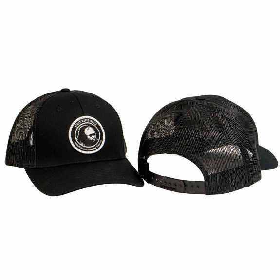 Steve Weiss Music Hat - Low Profile Trucker Hat - Black