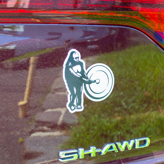 Steve Weiss Music King Gong Car Magnet