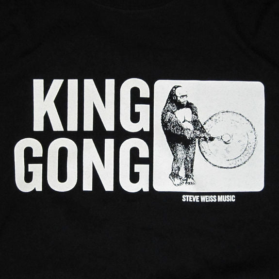 Steve Weiss Music Black King Gong T-Shirt - Small