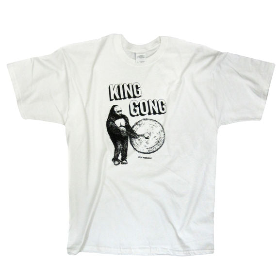 Steve Weiss Music White King Gong T-Shirt - Medium