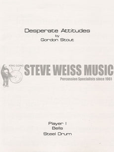 Stout-Desperate Attitudes (SP)-B/V/Cro./Steel Dr./X/4M/4T/P OS
