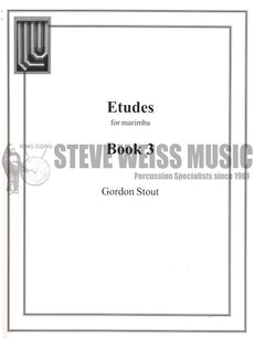 Stout-Etudes for Marimba Bk. 3-M
