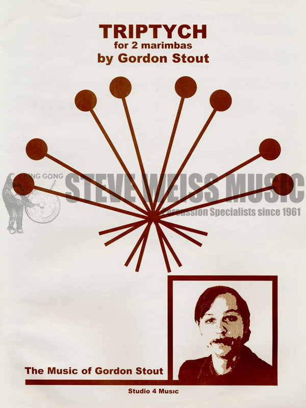 Stout-Triptych for Two Marimbas-2M