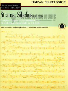 Strauss/Sibelius/Others-Complete Timpani/Percussion to 50 Orchestral Masterworks (CD ROM)