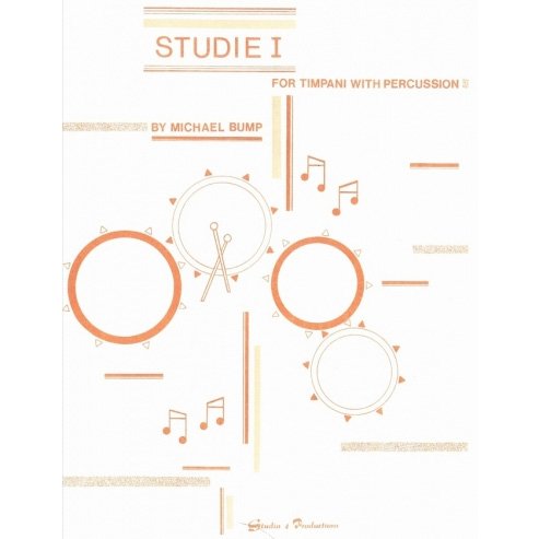 Studie I for Timpani by Michael Bump
