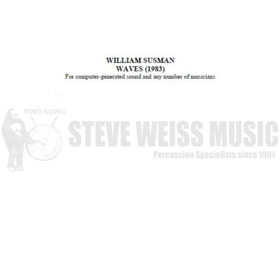 Susman-Waves (instructions w/CD)-indeterminate