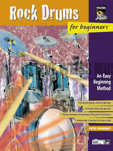 Sweeney-Rock Drums for Beginners (book/DVD)
