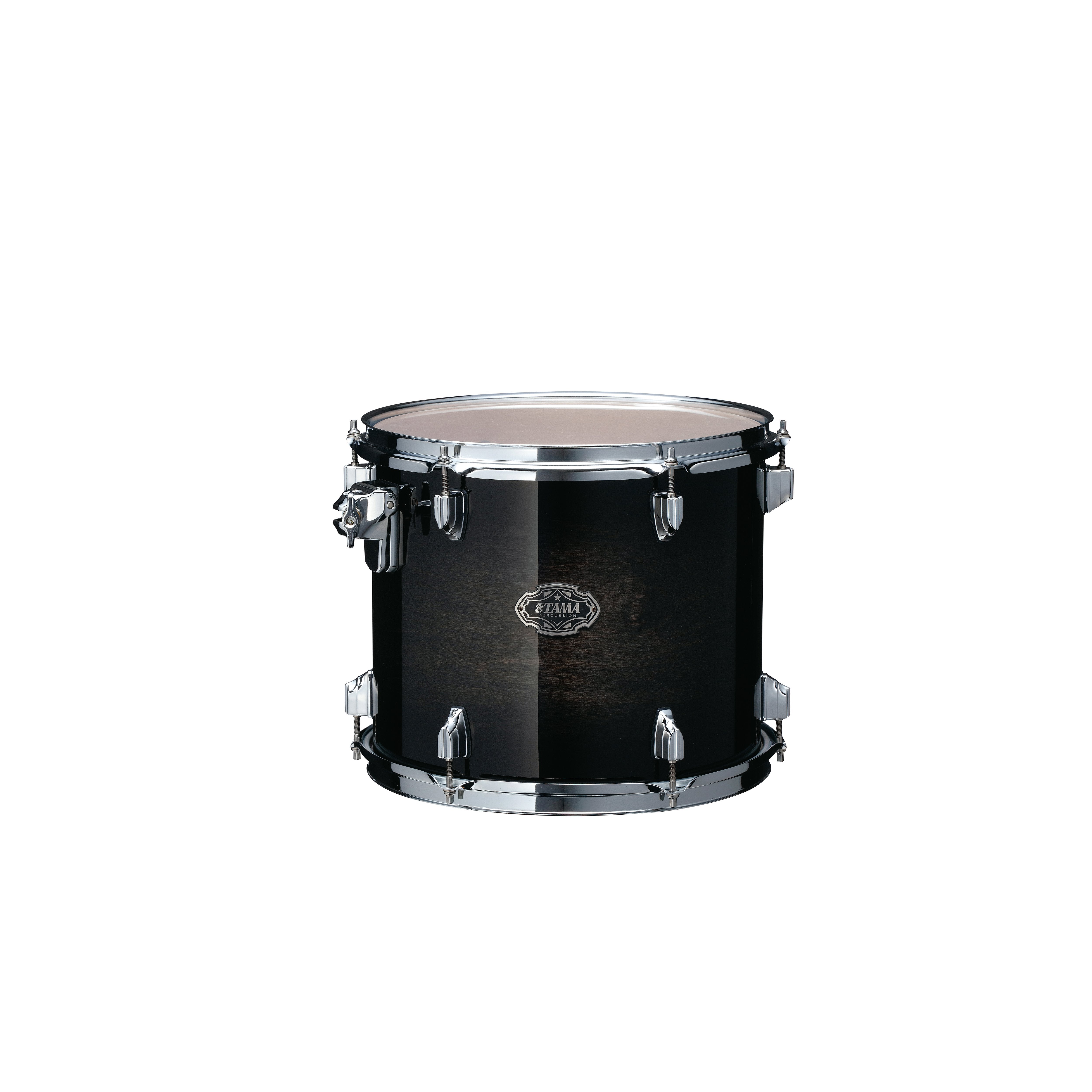Tama Double-headed Concert Tom - 13" x 11" - Transparent Black Burst