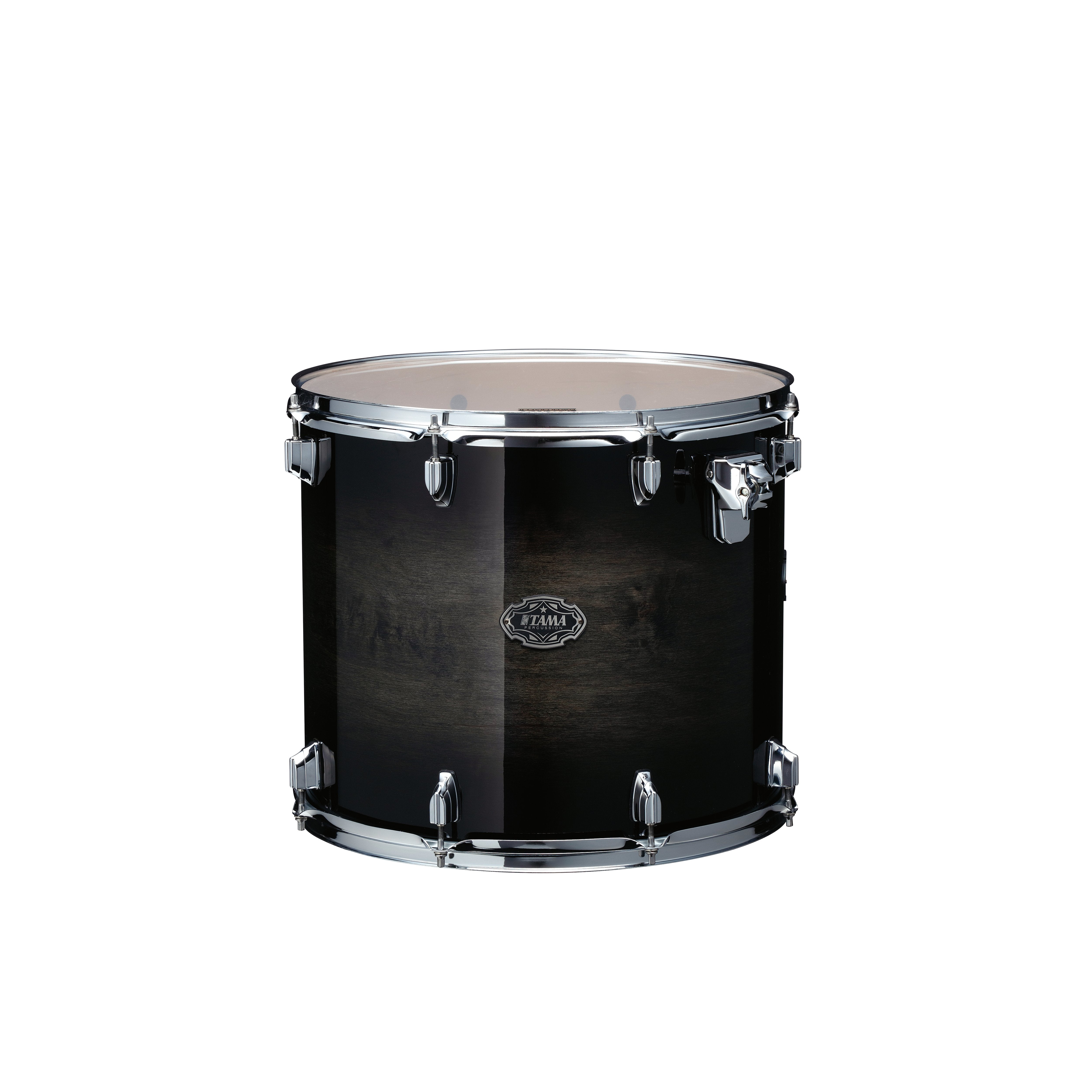 Tama Double-headed Concert Tom - 16" x 14" - Transparent Black Burst