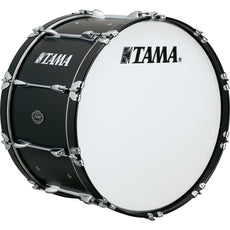 Tama Fieldstar Marching Bass Drum - 20" x 14" - Satin Black