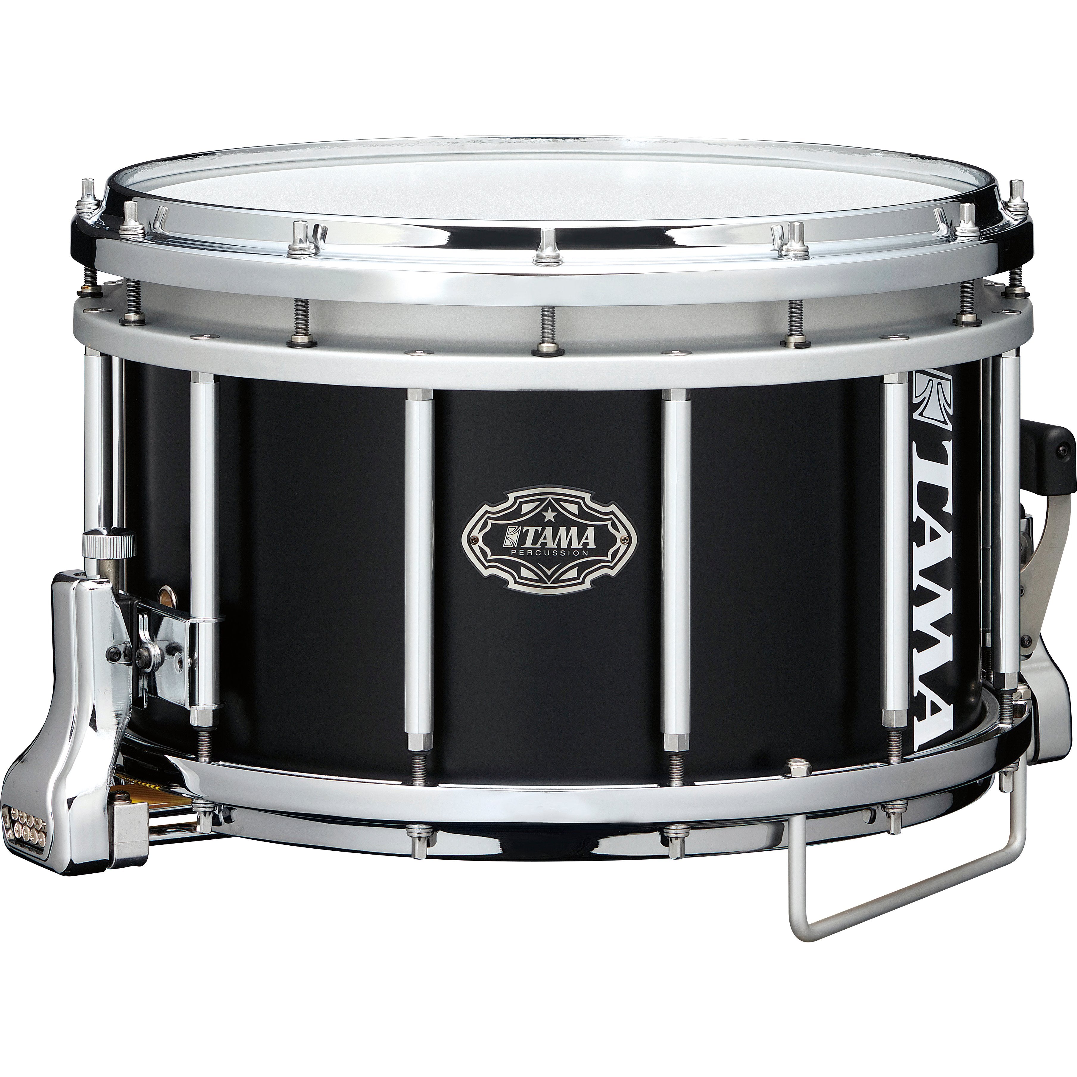 Tama Fieldstar Marching Snare Drum - 14" x 9" - Satin Black
